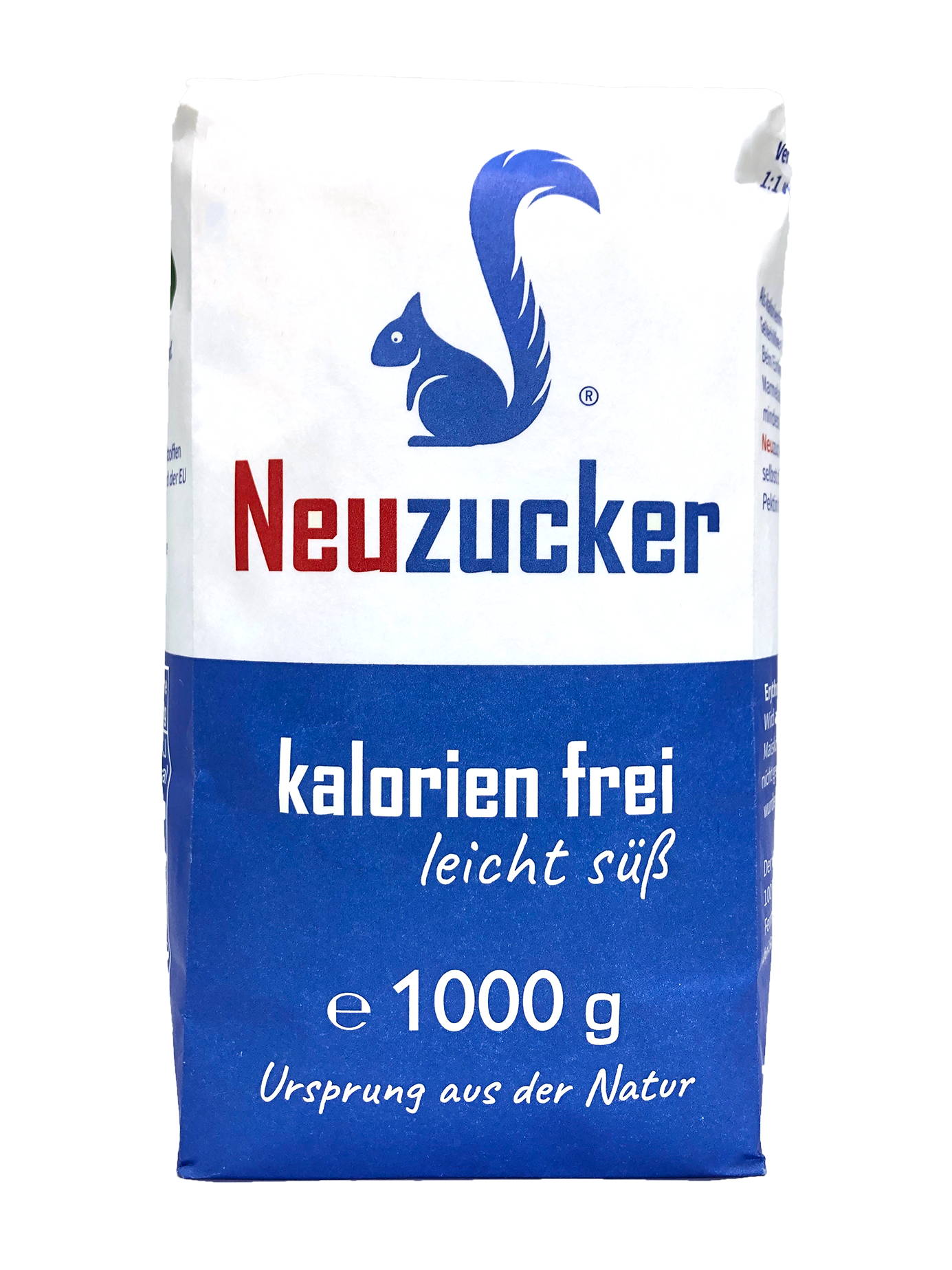 Neuzucker kalorien frei, leicht süß, Papierbeutel, Erythrit*, 1kg