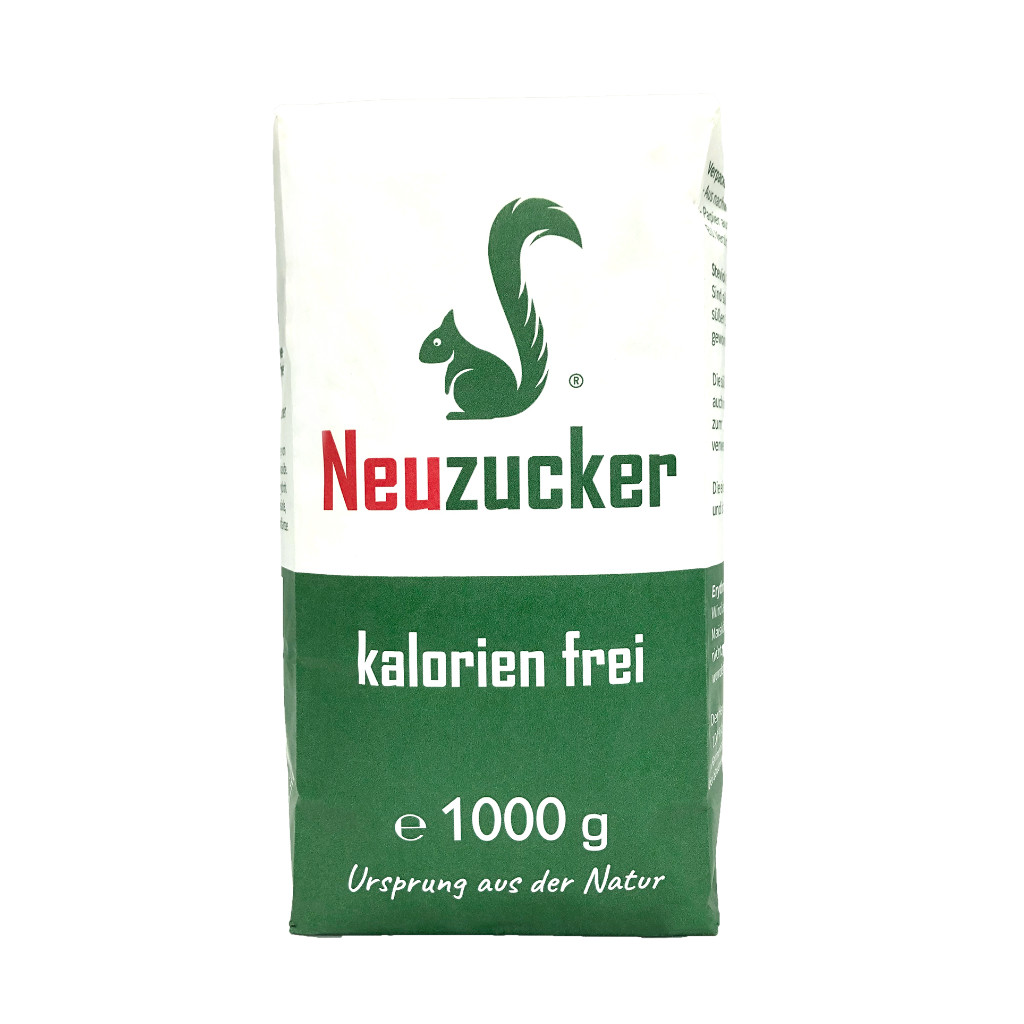 Neuzucker kalorien frei, Papierbeutel, Stevia*, Erythrit**, 1kg