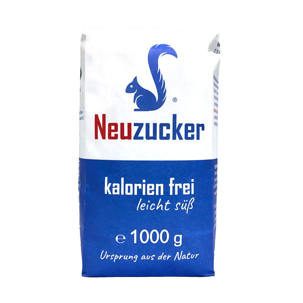 Neuzucker kalorien frei, leicht süß, Papierbeutel, Erythrit*, 1kg